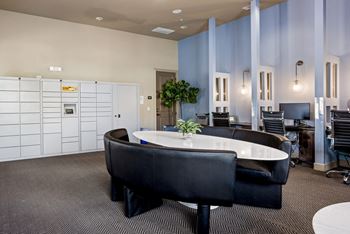 A conference room 